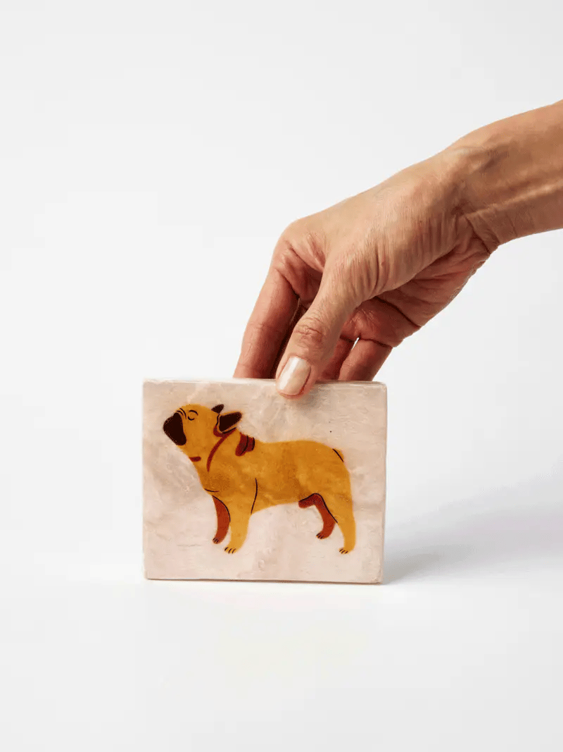 Pup Frenchie Tile - Jones & Co