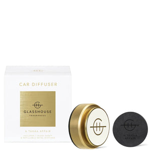 GF Gold Car Diffuser with 1 replacement - Tahaa Affair