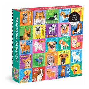 Mudpuppy Pawsome Portraits Family Puzzle - 500pcs