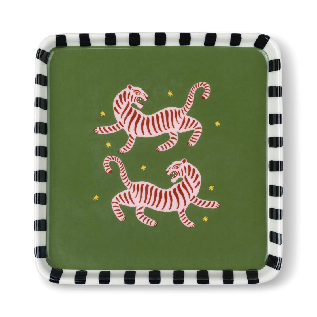 A Dopo Ceramic Tray - Tiger