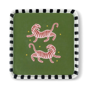 A Dopo Ceramic Tray - Tiger