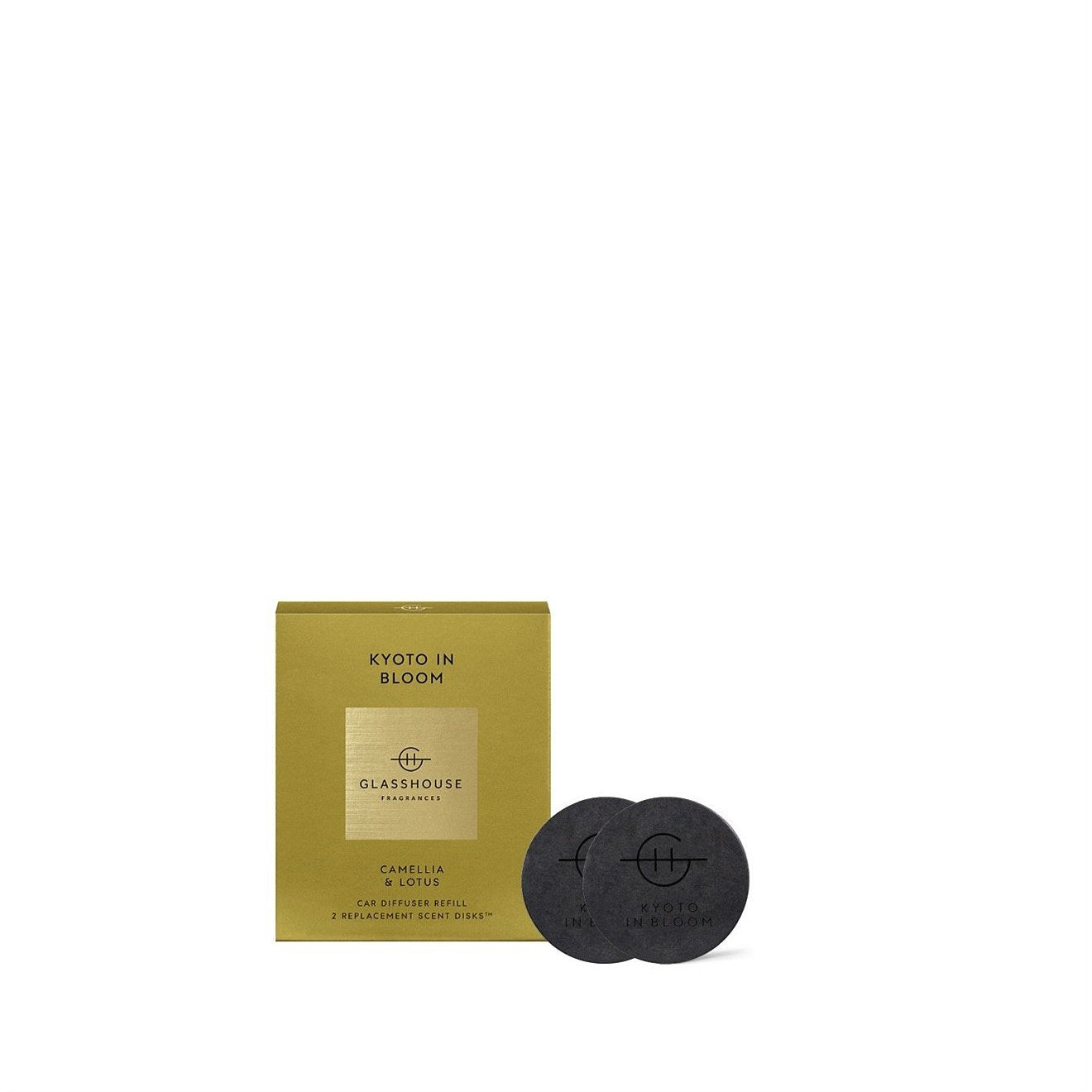 GF 3 Replacement Scent Disks for Car Diffuser - Kyoto in Bloom