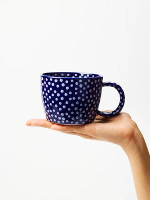 Chino Mug Navy Sprinkle - Jones & Co