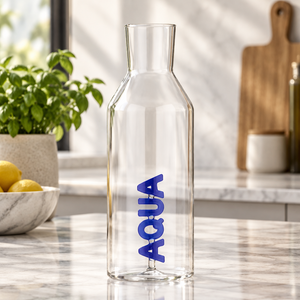 Aqua Glass Jug
