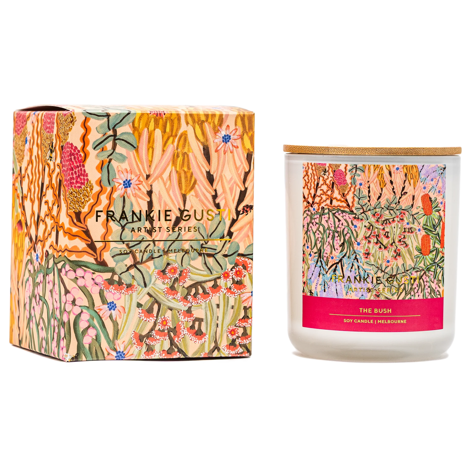 Frankie Gusti Artist Series Candle - The Bush