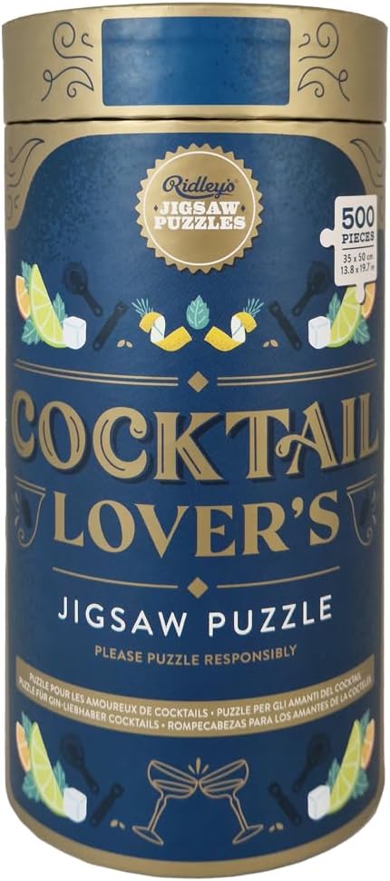 Ridleys - Cocktail Lover's Jigsaw Puzzle 500pc