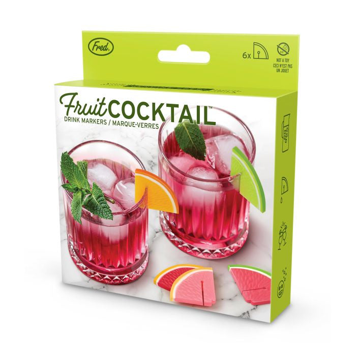 Fruit Cocktail - Drink Markers - Set of 6