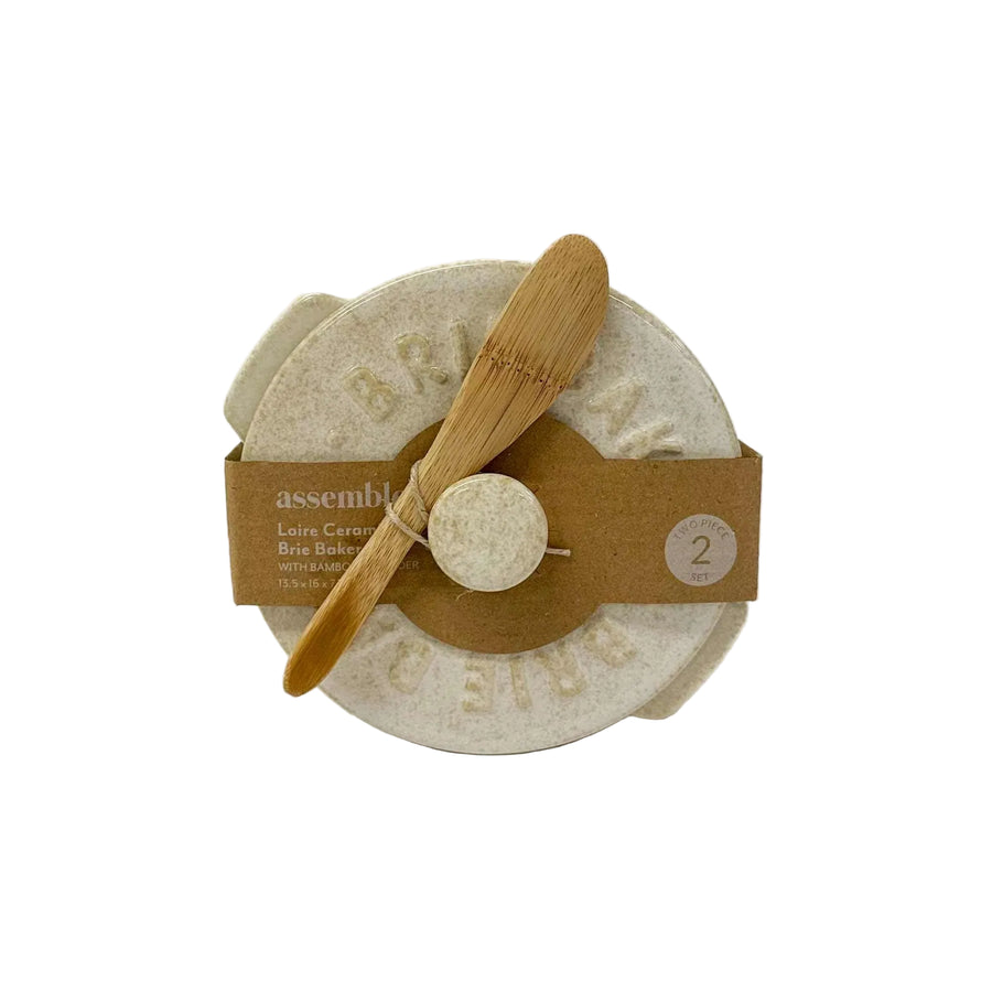 Loire Cer Brie Baker - Natural