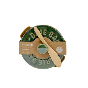 Loire Cer Brie Baker - Olive