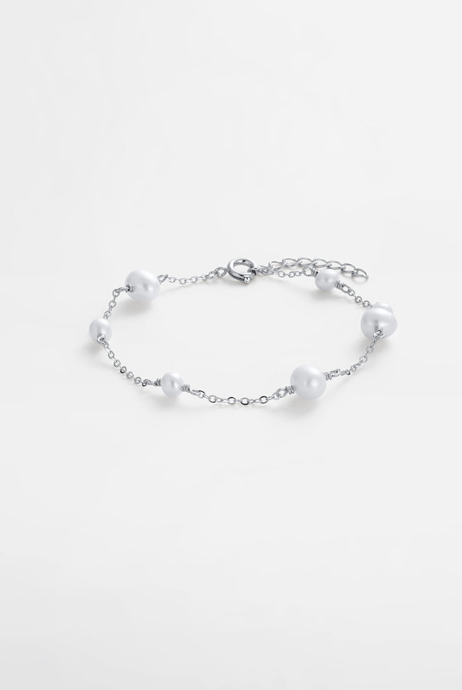 Zafino - Luna Pearl Bracelet (Silver)
