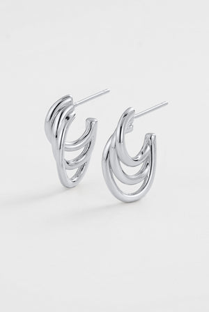 Zafino - London Hoop Silver
