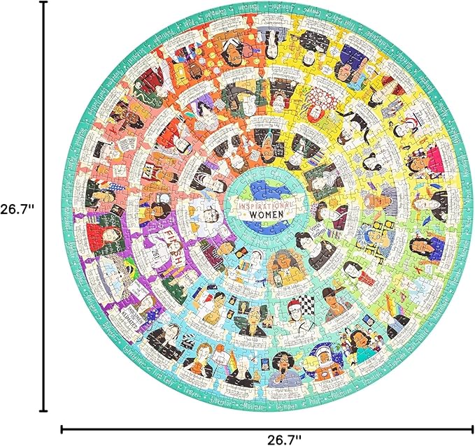 Ridleys - Inspirational Women 1000 piece Jigsaw Puzzle