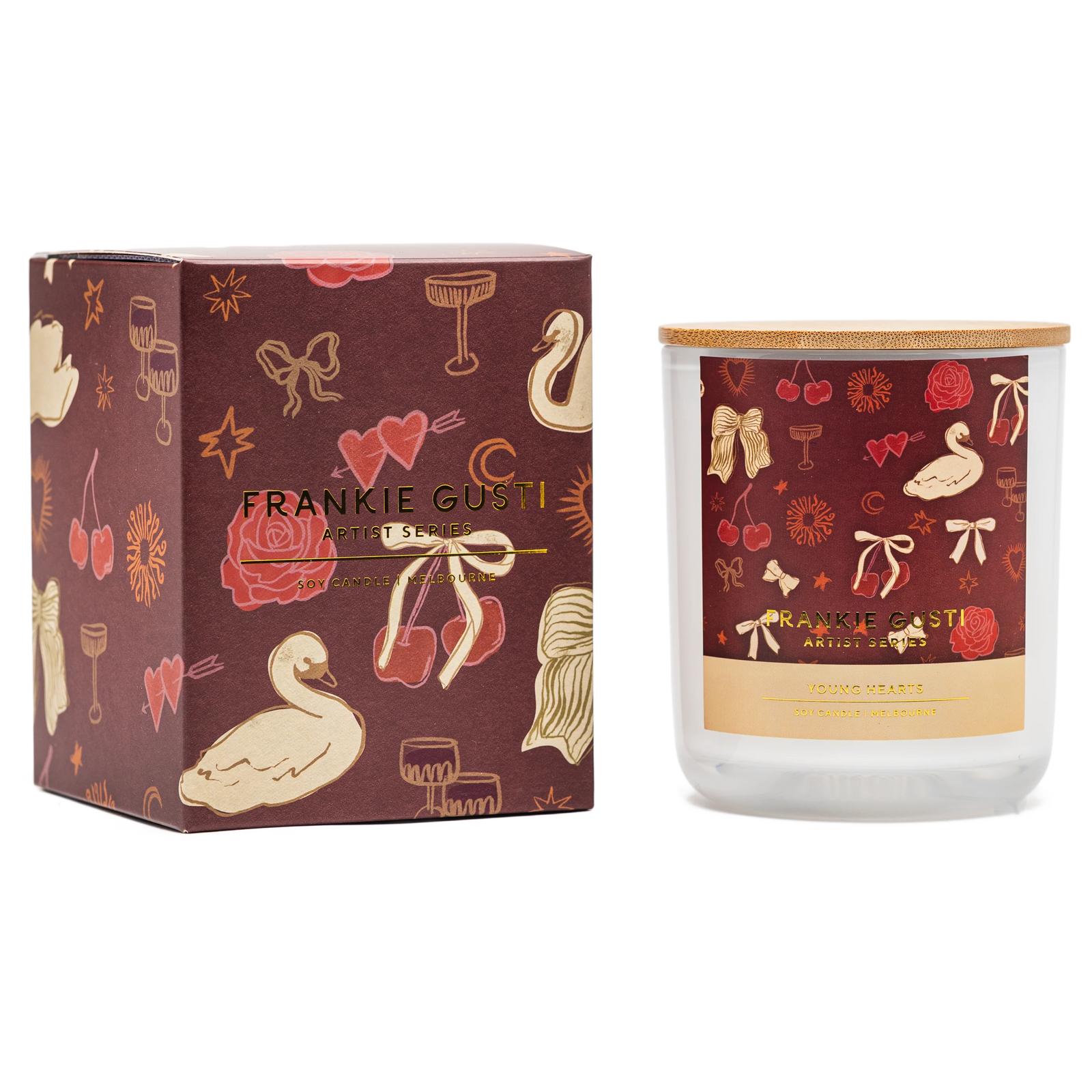 Frankie Gusti Artist Series Candle - Young Hearts