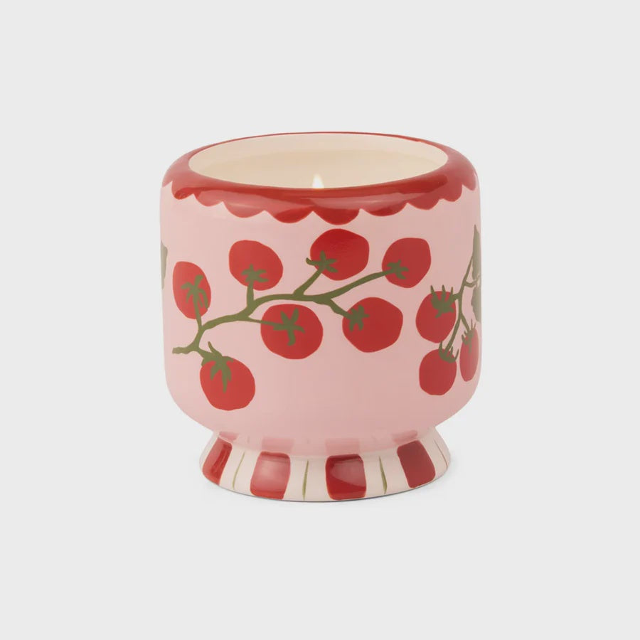 A Dopo 8oz/226g Tomato Vine Ceramic Candle - Heirloom
