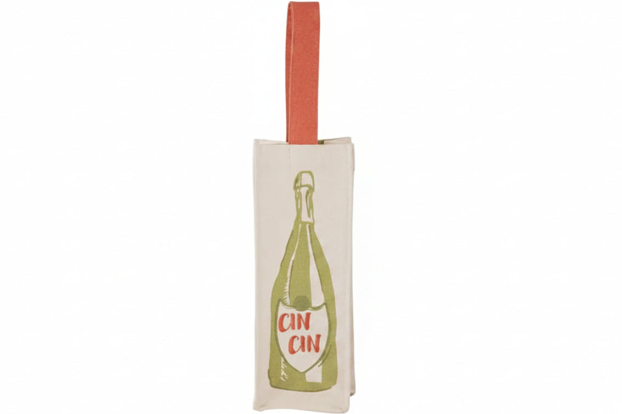 Cin Cin Cotton Bottle Bag