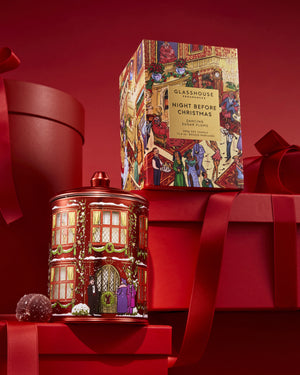 Glasshouse Fragrances 380g Candle - Christmas Night Before Christmas