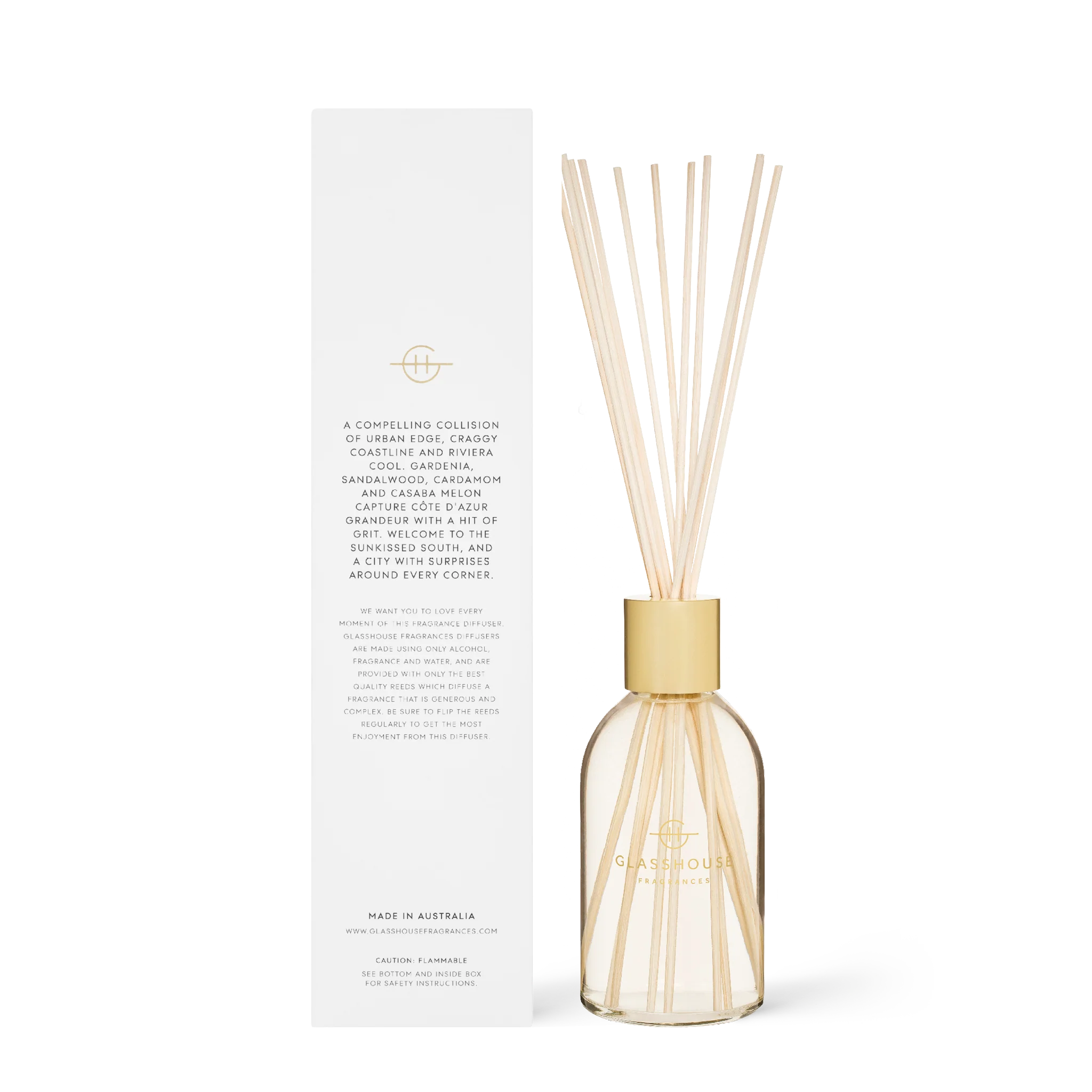 Glasshouse Fragrances - 250ml Diffuser MARSEILLE MEMOIR