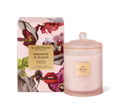 Glasshouse Fragrances 380 Candle -  Mothers Day - Radiance in Bloom