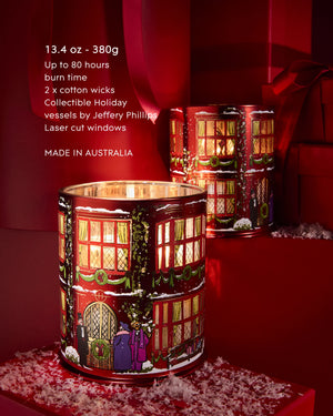 Glasshouse Fragrances 380g Candle - Christmas Night Before Christmas