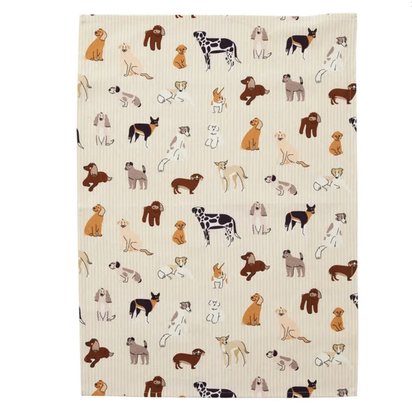 Le Chien Cotton Teatowel
