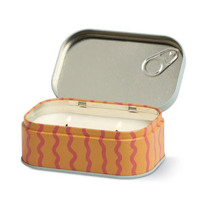 Paddywax - 4.5oz Bistro Printed Tin - Orange Citrus Spritz