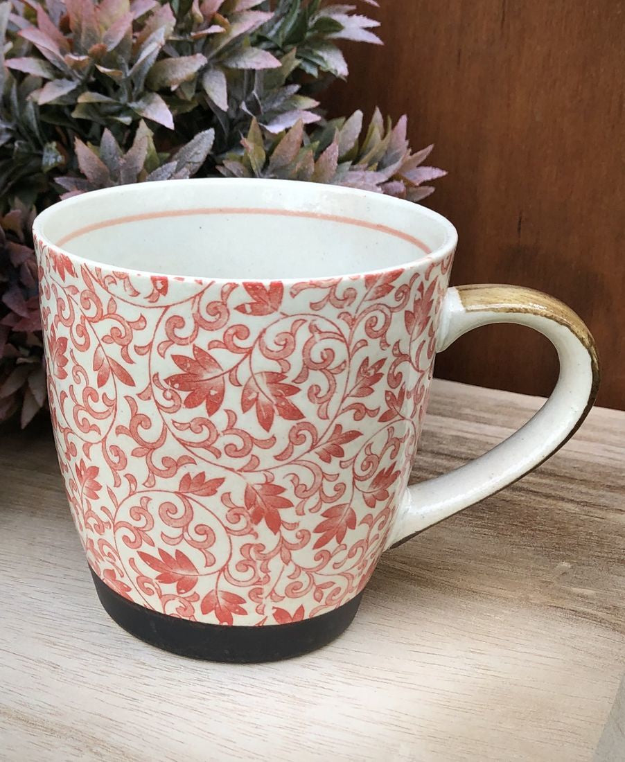 Tsurukarakusa Red Mug