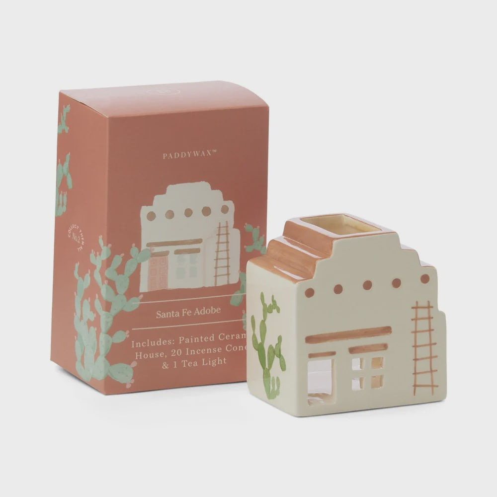 Paddywax - No. 03 Santa Fe Adobe Style Incense & Tea Light