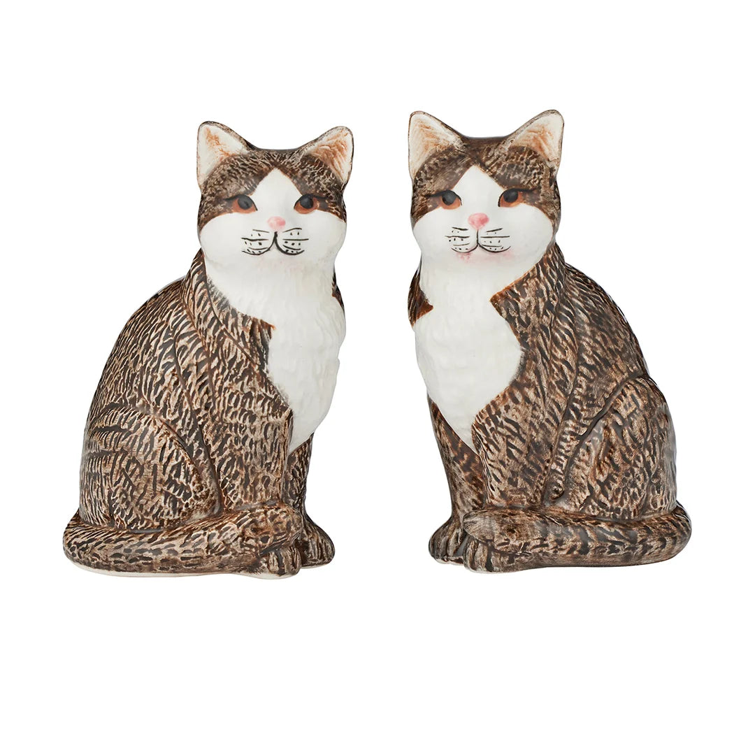 Tuxedo Cat Ceramic Salt & Pepper Shakers