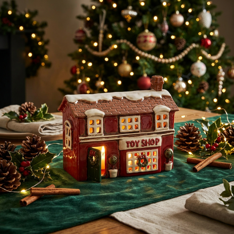 Christmas Toy Shop Tealight