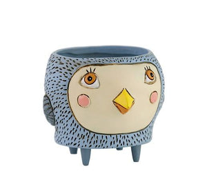 Baby Birdie Blue Planter