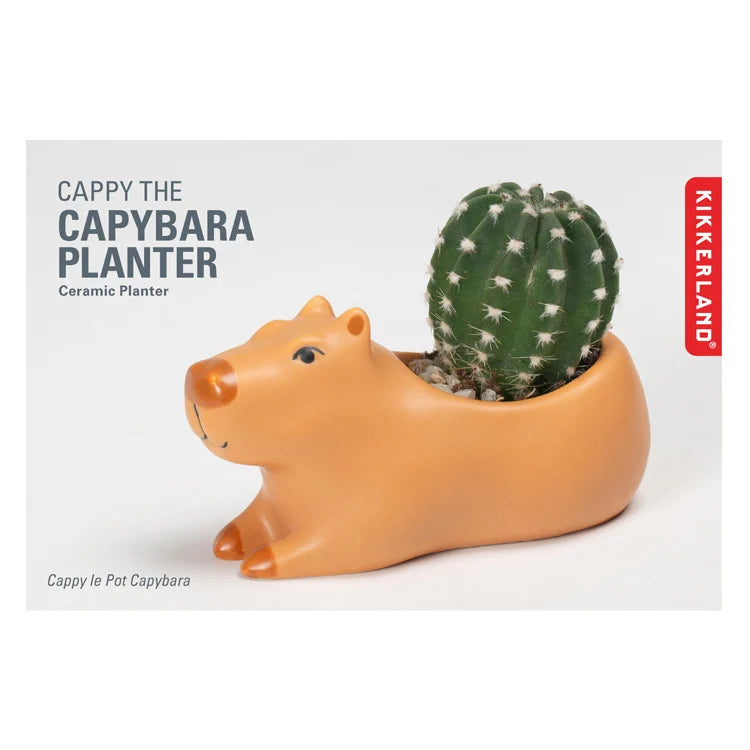 Kikkerland Cappy the Capybara Planter