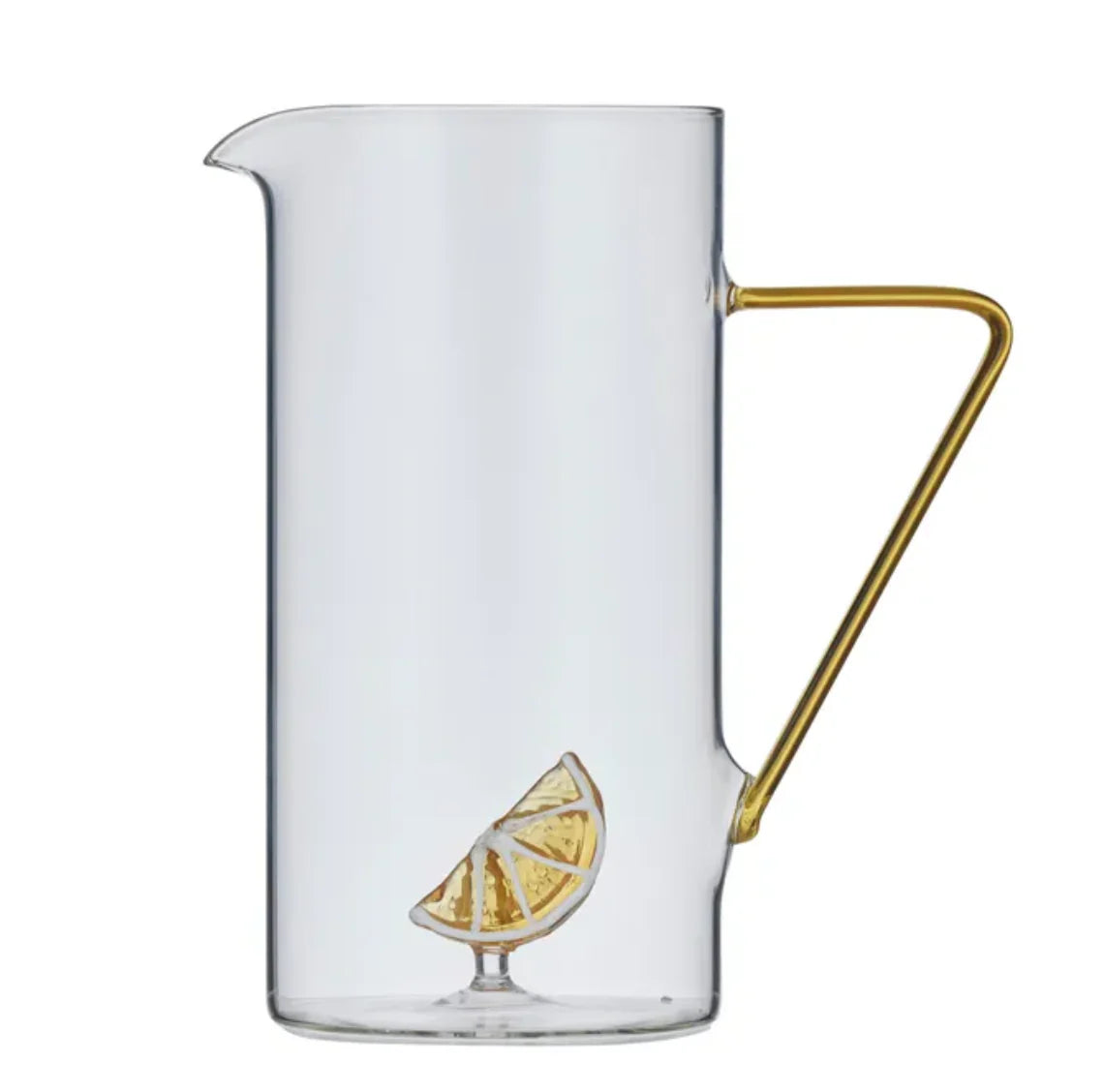 Lemon Slice Glass Jug