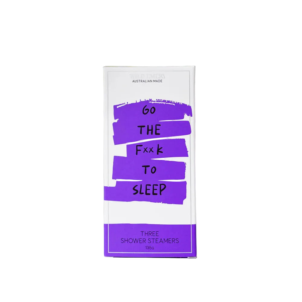 Wild Emery - Go The F*** To Sleep Shower Steamer 3 Pack