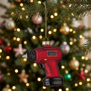 Electric Drill Ornament Glass
