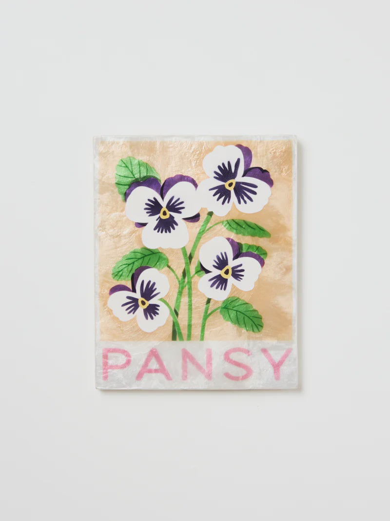 Market Wall Art Pansy - Jones & Co