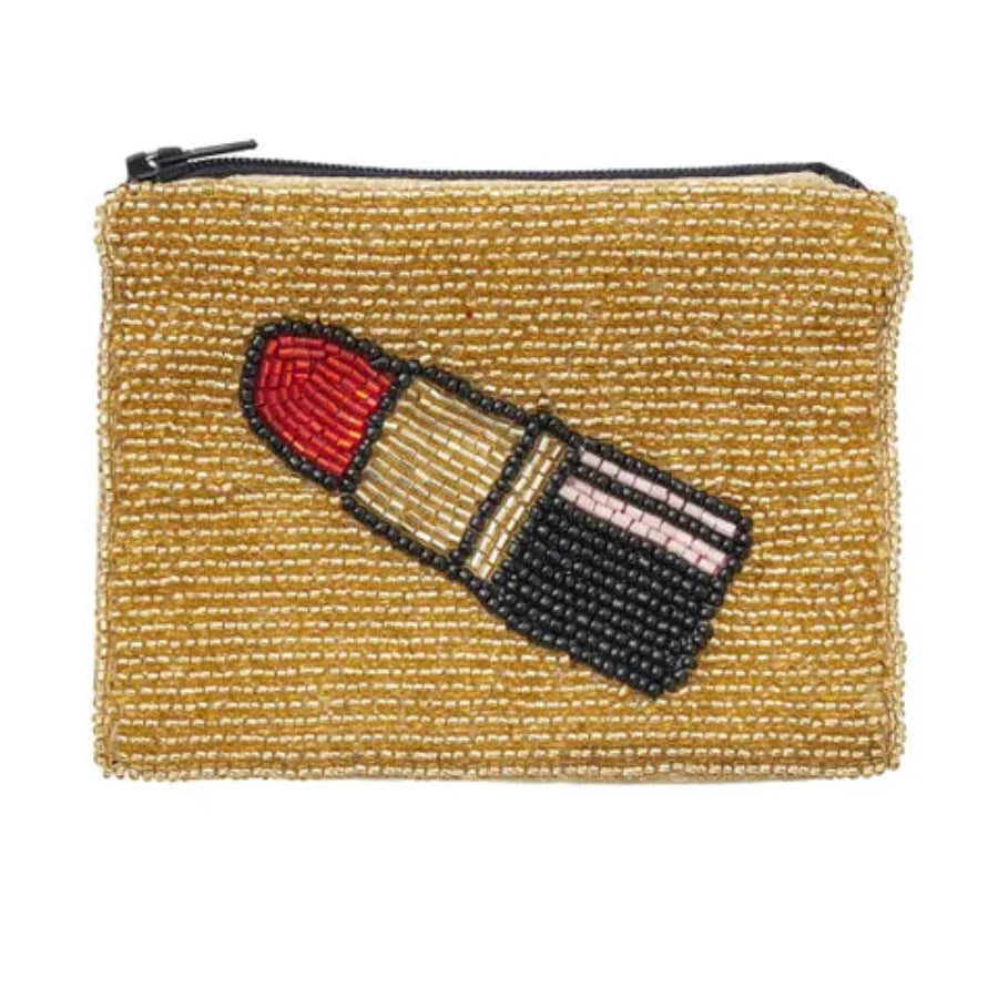 Mwah Beaded Pouch