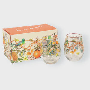 La La Land Glass Tumbler Large (Set of 2 glasses) Golden Hour