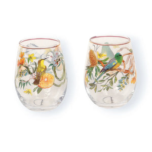 La La Land Glass Tumbler Large (Set of 2 glasses) Golden Hour