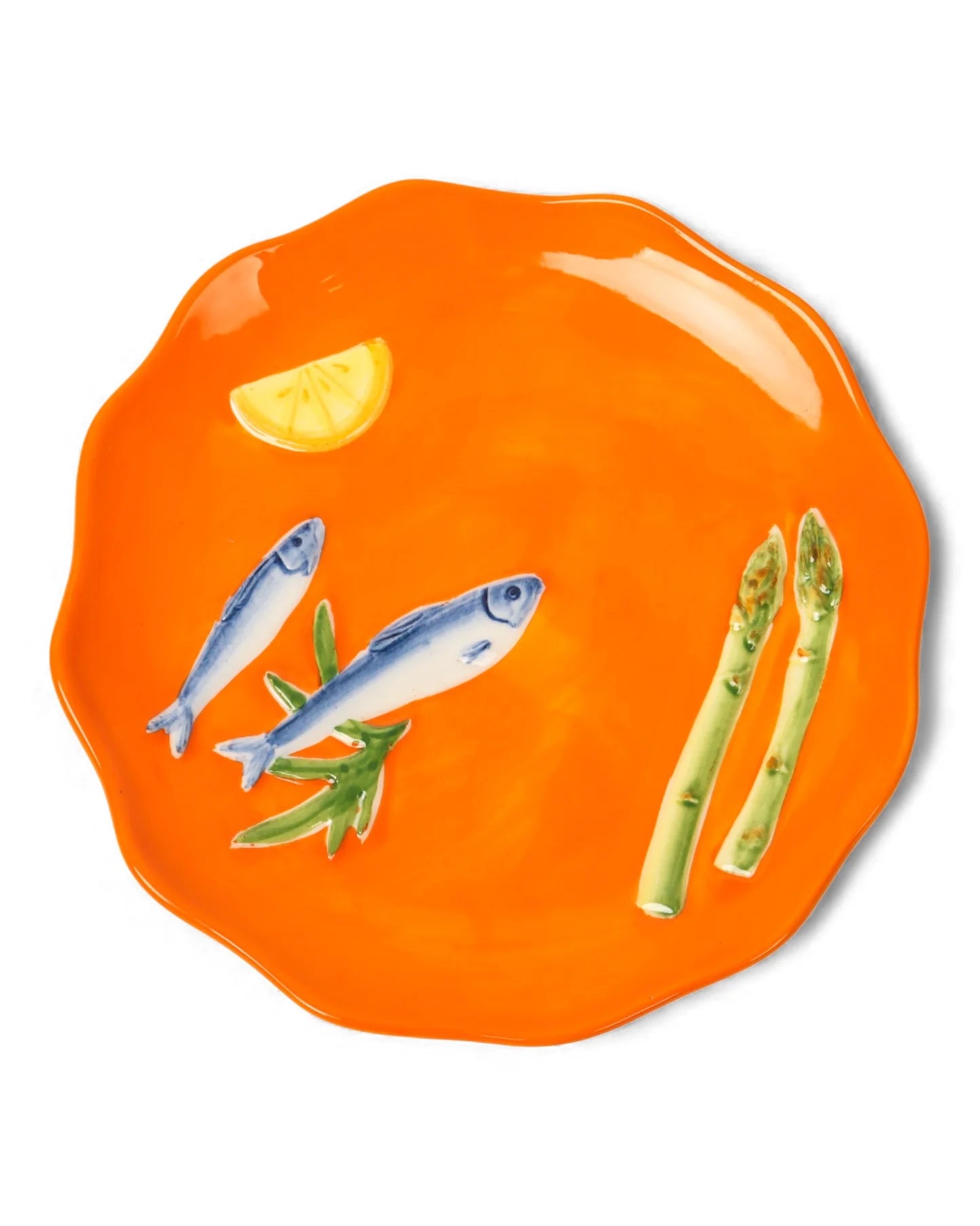 La La Land - Seaview Stoneware Sardines Plate