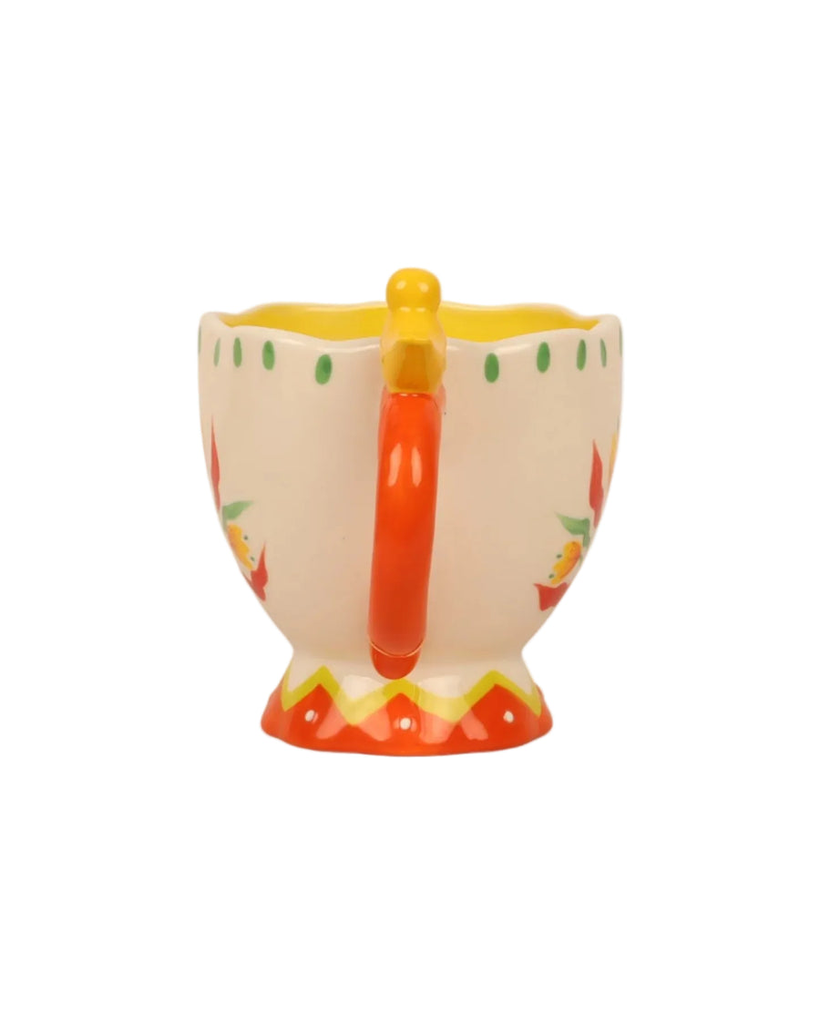 La La Land - Retro Folk Stoneware Hand Painted Mug