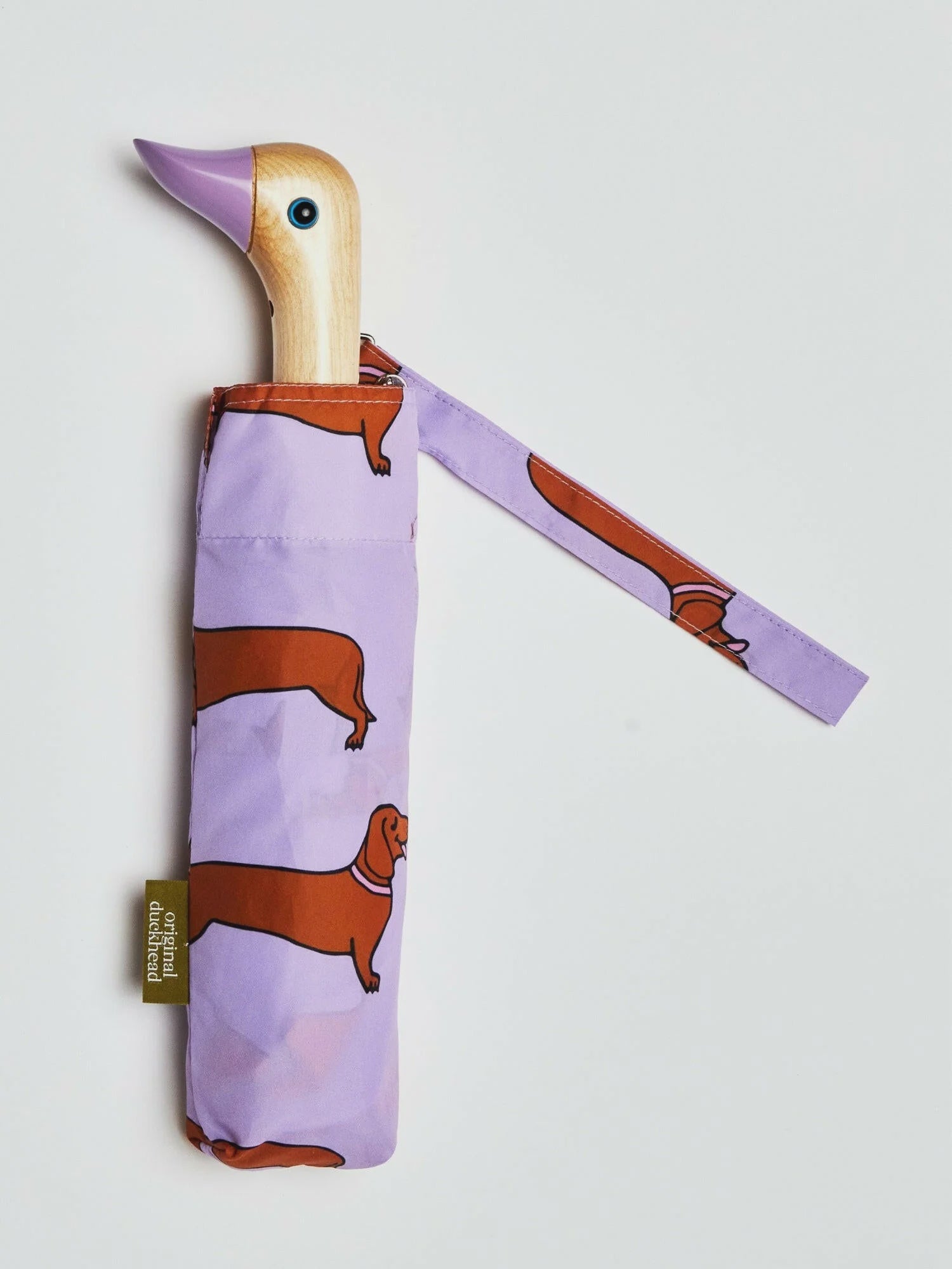 Duck Umbrella Compact Dachshund