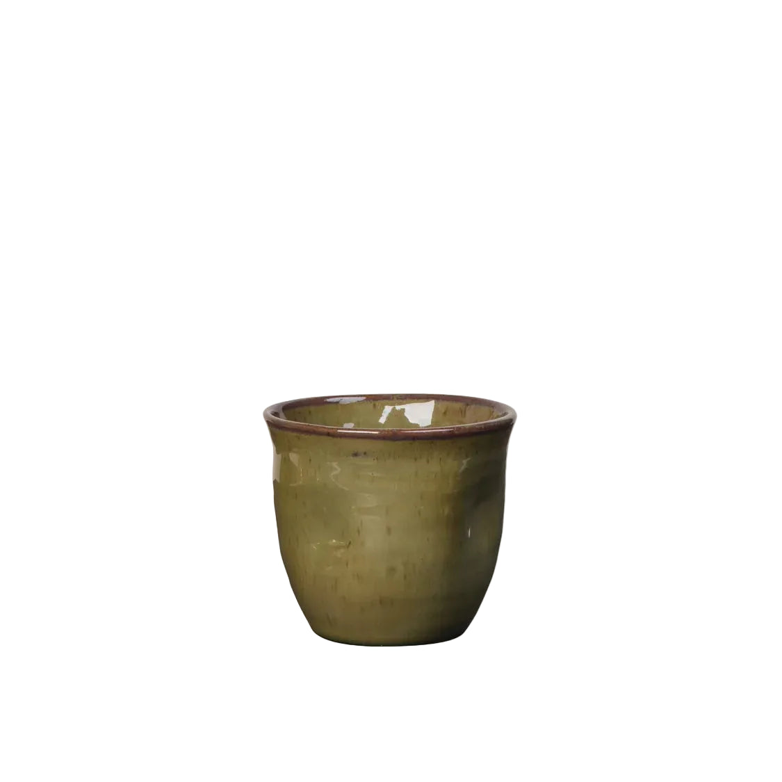 Leaf & Bean Cappuccino Cup - Green