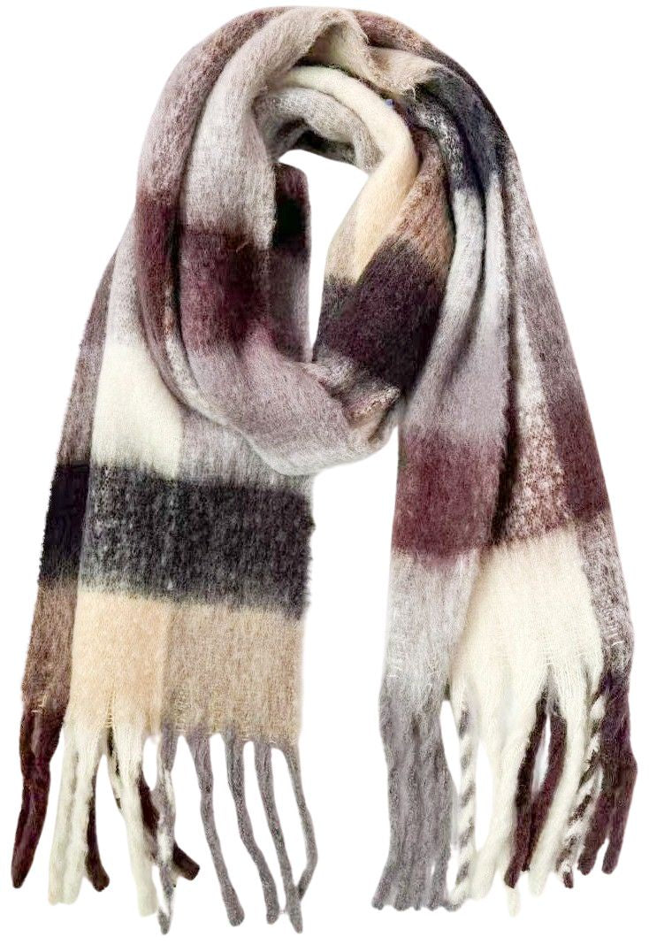 Quincey Scarf - Black & White