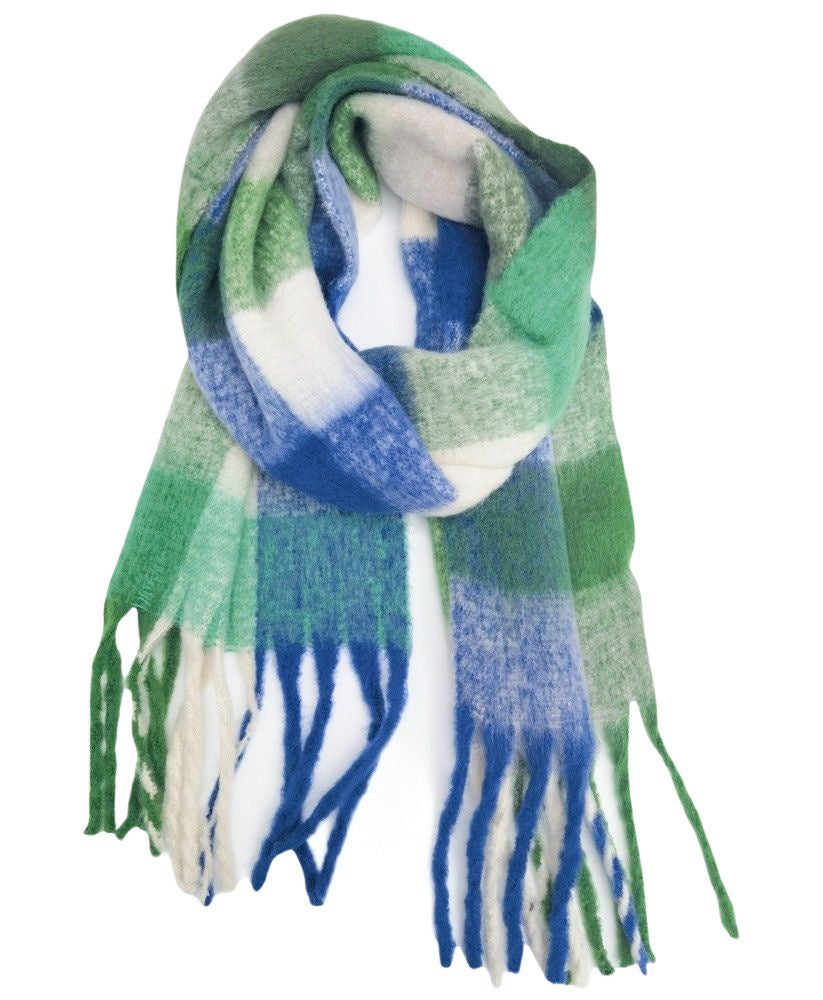 Quincey Scarf - Blue & Green