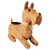 HUSK Scottie Dog Planter Brown 38cm