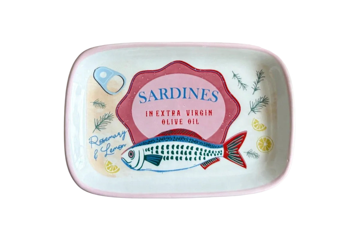 Sardine Dish Pink 12cm