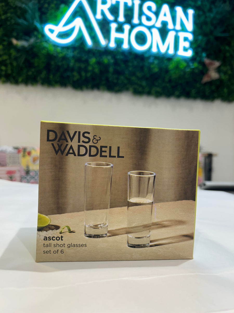 Davis & Waddle - Ascot Tall Shot Glasses