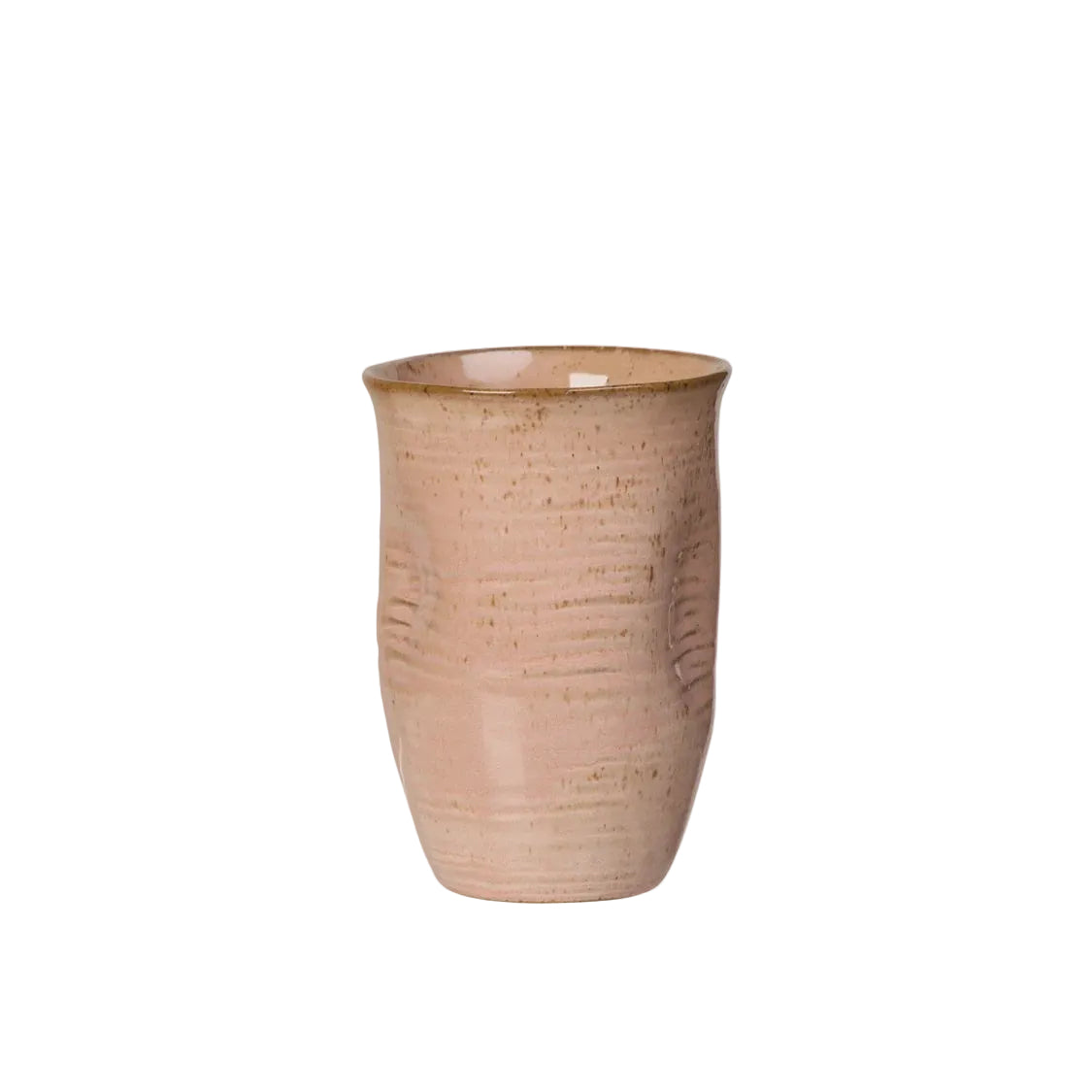 Leaf & Bean Latte Cup - Veiled Pink