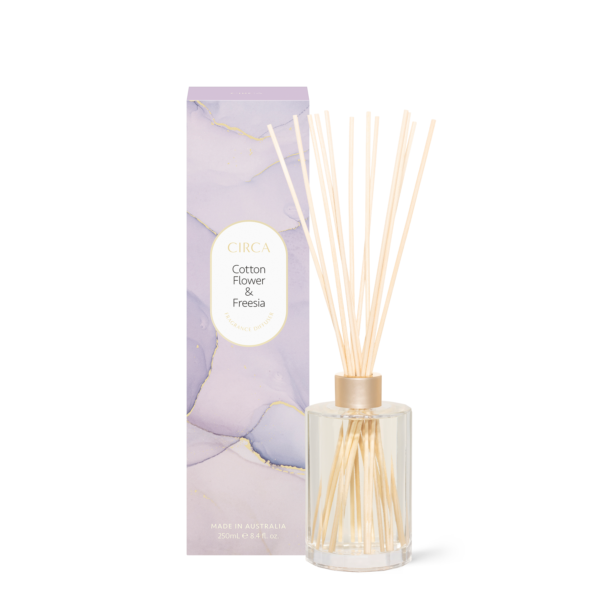 CIRCA 250ml Diffuser - COTTON FLOWER & FREESIA