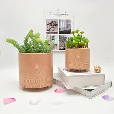 Miss Blossom Pot Peach Large